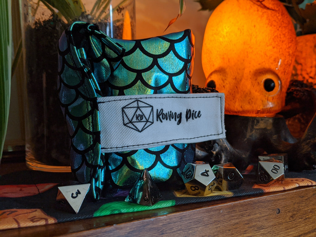 Special Edition Dragon Scale Roving Dice Bag